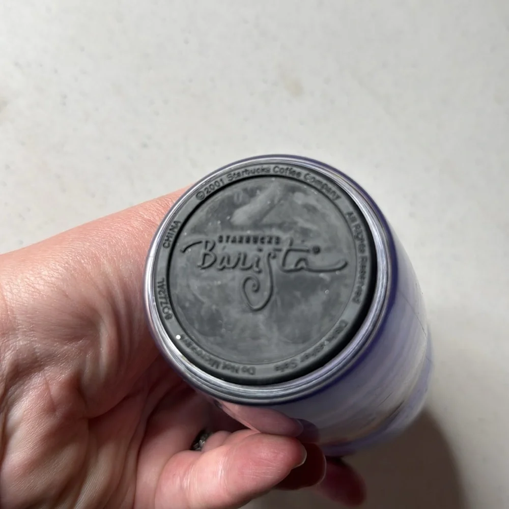 Vintage 2004 Rare Starbucks Plastic Tumbler 8 Oz